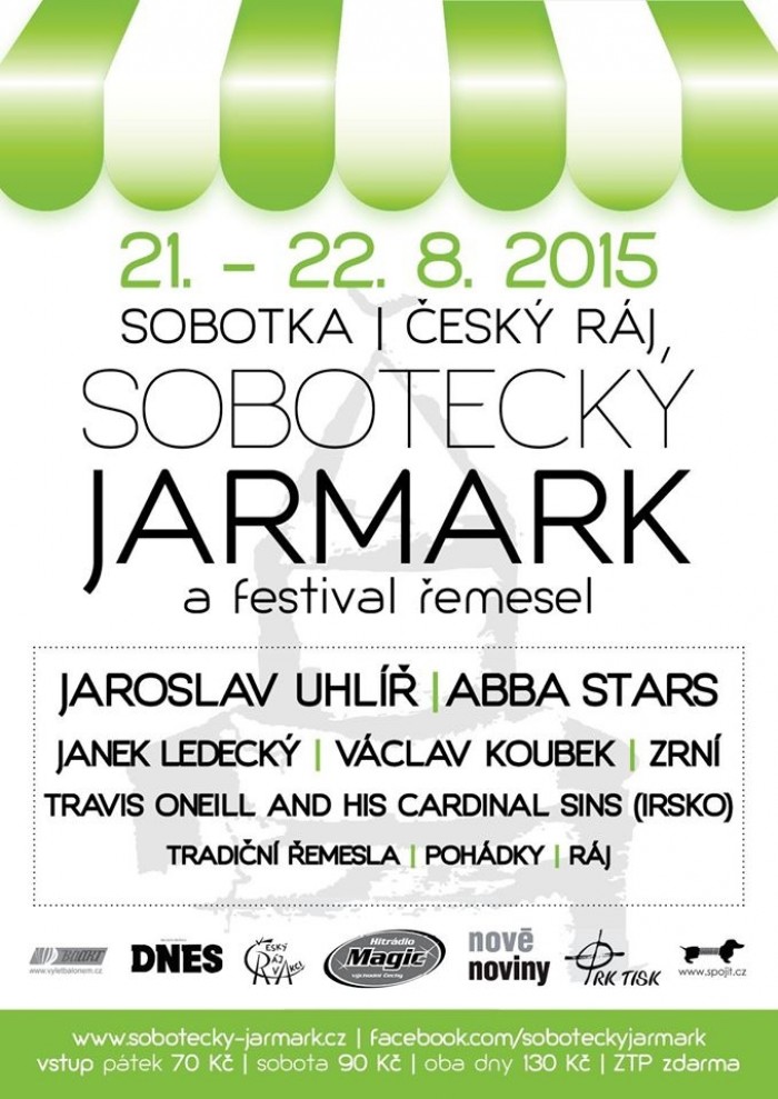 21.08.2015 - 27. Sobotecký jarmark a festival řemesel 2015