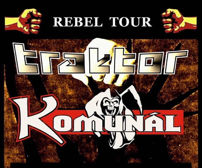 16.10.2015 - KOMUNÁL & TRAKTOR - Rebel Tour 2015 / České Budějovice