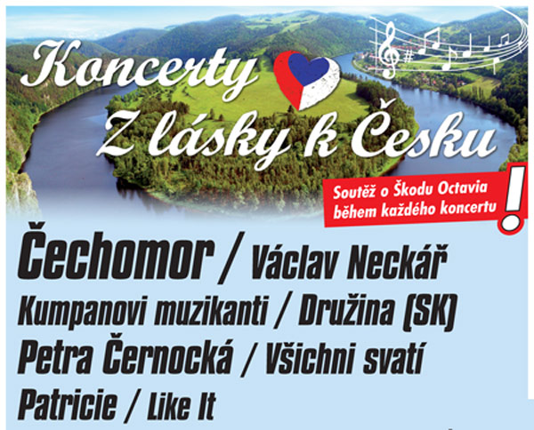 06.09.2015 -  Koncert  Z LÁSKY K ČESKU - Třebíč