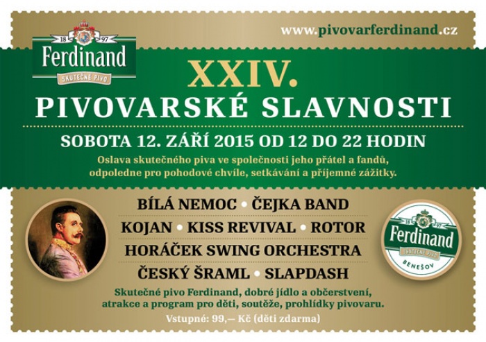 12.09.2015 - XXIV. PIVOVARSKÉ SLAVNOSTI - Benešov
