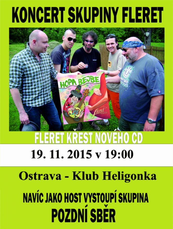19.11.2015 - Pozdní sběr + Fleret / Ostrava