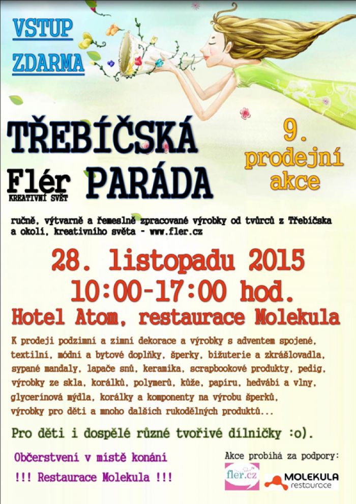28.11.2015 - Třebíčská flérPARÁDA - 9. prodejní akce / Třebíč