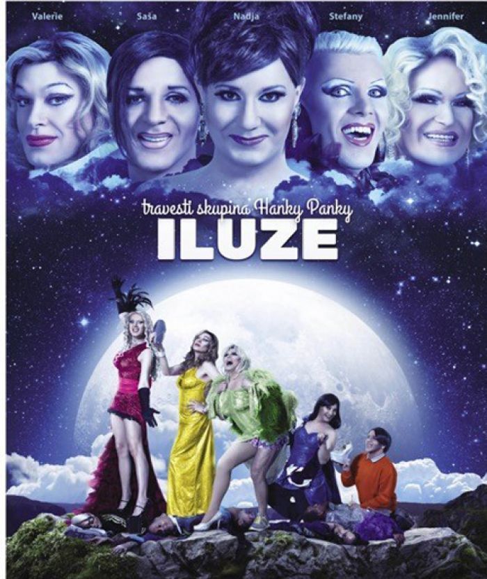 24.11.2015 - Travesti Show: ILUZE (skupina Hanky Panky) - Bystřice nad Pernštejnem