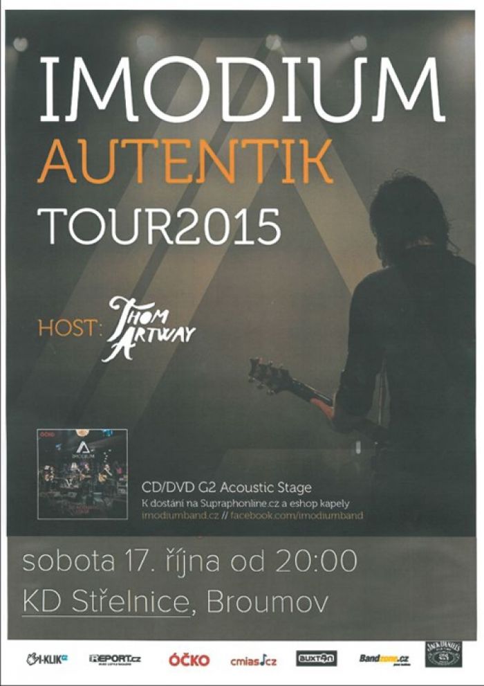 17.10.2015 - IMODIUM / Thom Artway - AUTENTIK TOUR 2015 - Broumov