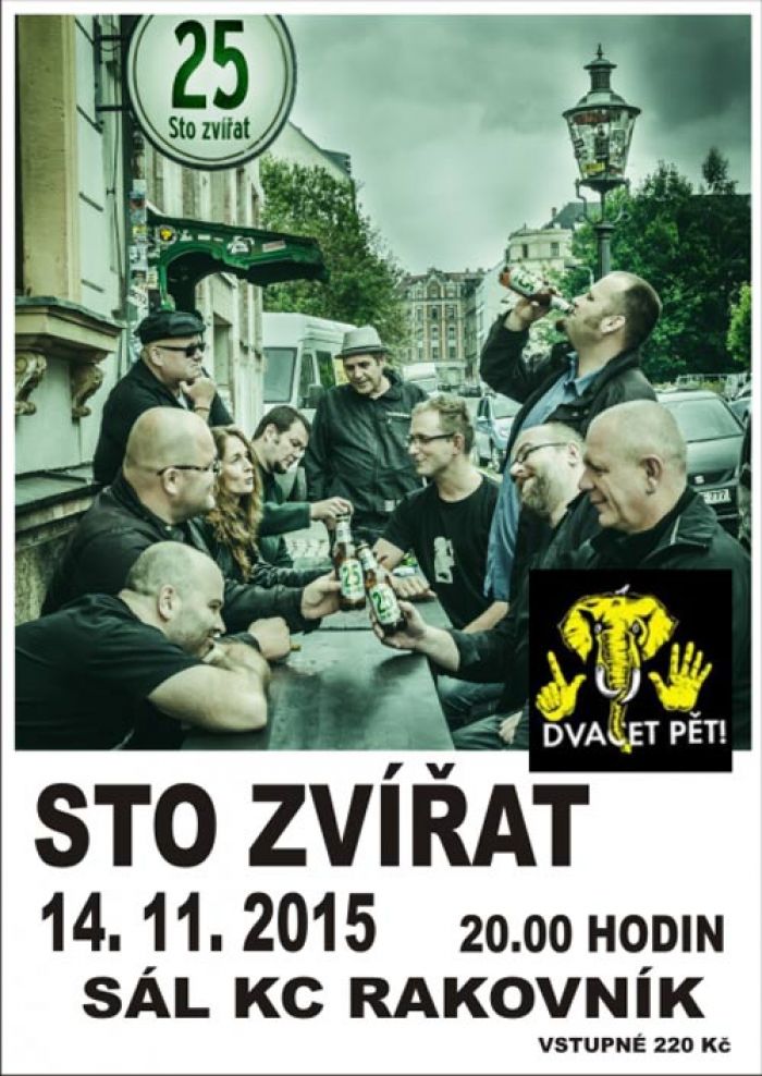 14.11.2015 - STO ZVÍŘAT - 25 LET TOUR / Rakovník