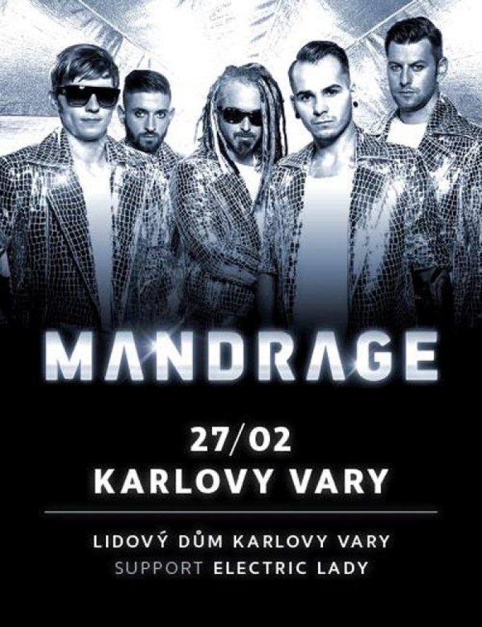 27.02.2016 - MANDRAGE - Všechny kočky tour 2016 - Karlovy Vary