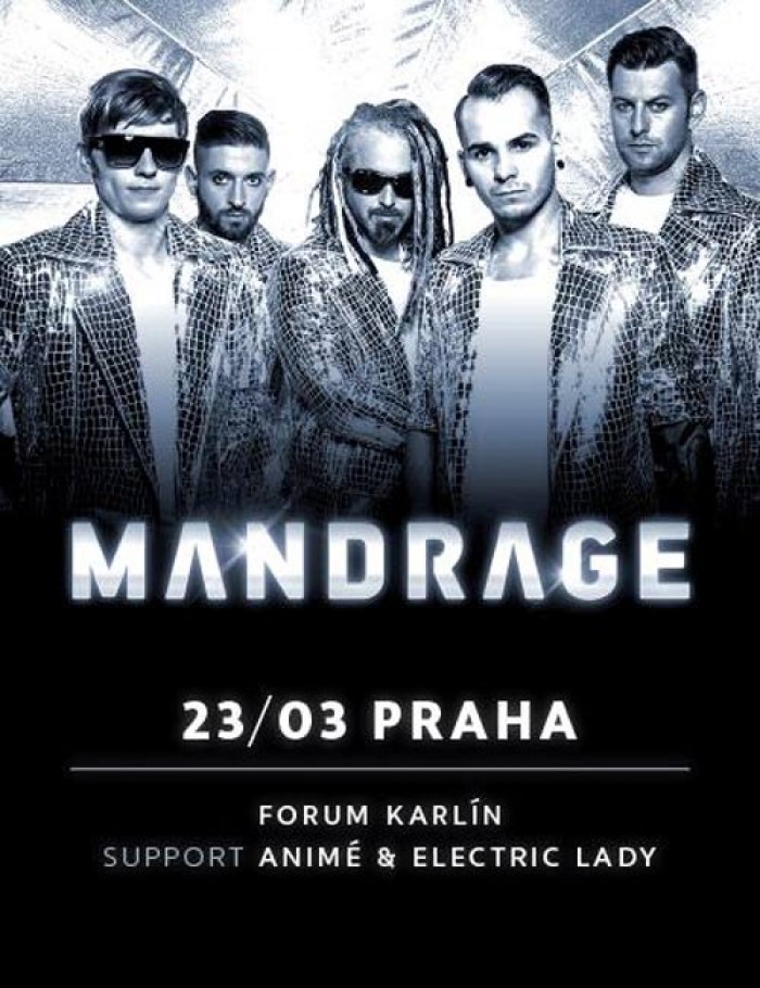 23.03.2016 - MANDRAGE - Všechny kočky tour 2016 - Praha