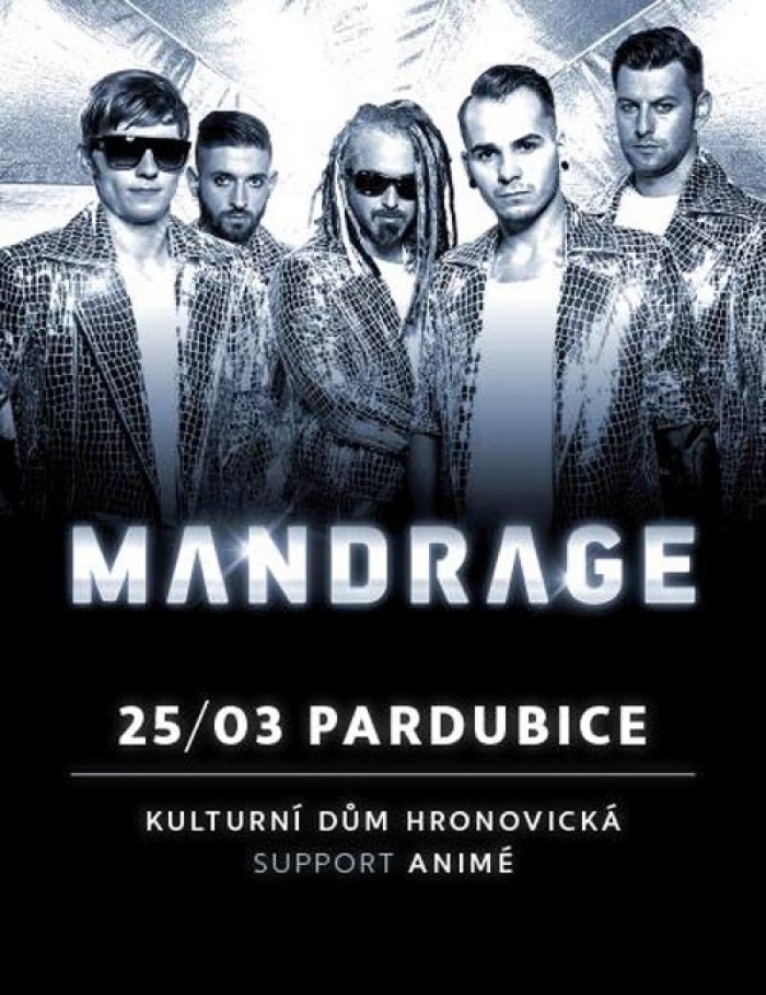 25.03.2016 - MANDRAGE - Všechny kočky tour 2016 - Pardubice