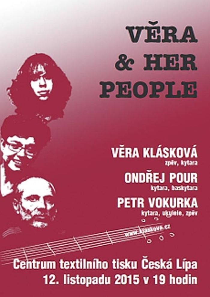 12.11.2015 - VĚRA & HER PEOPLE - Česká Lípa 
