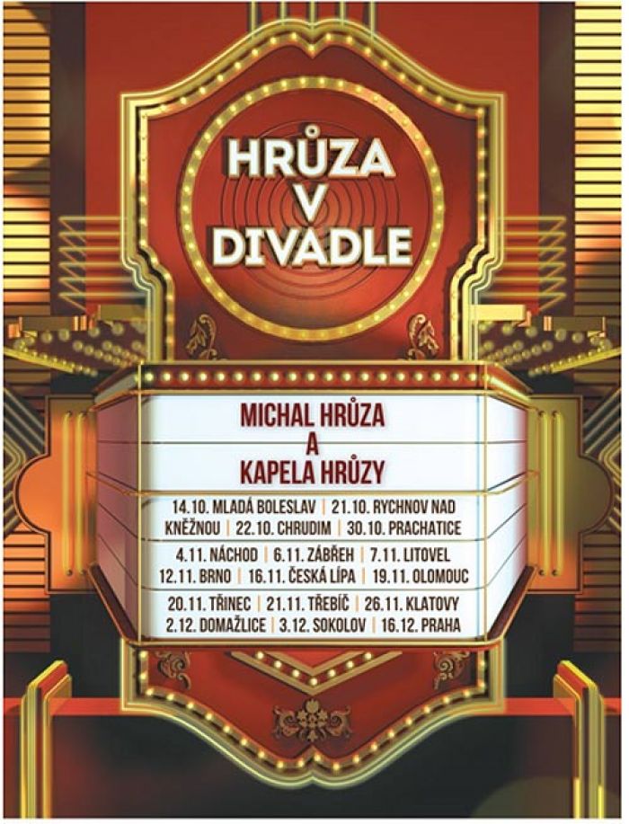 16.11.2015 - MICHAL HRŮZA DIVADELNÍ TOUR 2015 - Česká Lípa