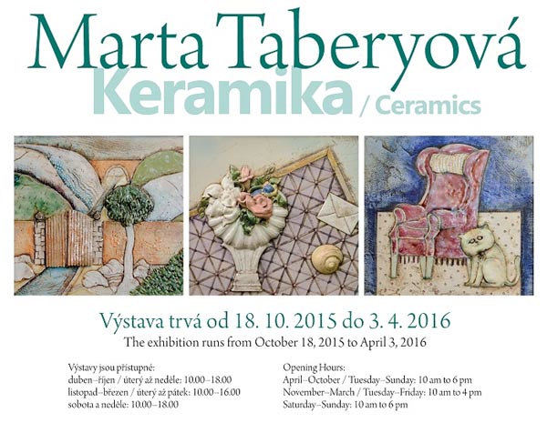18.10.2015 - Marta Taberyová - keramika - Vinoř