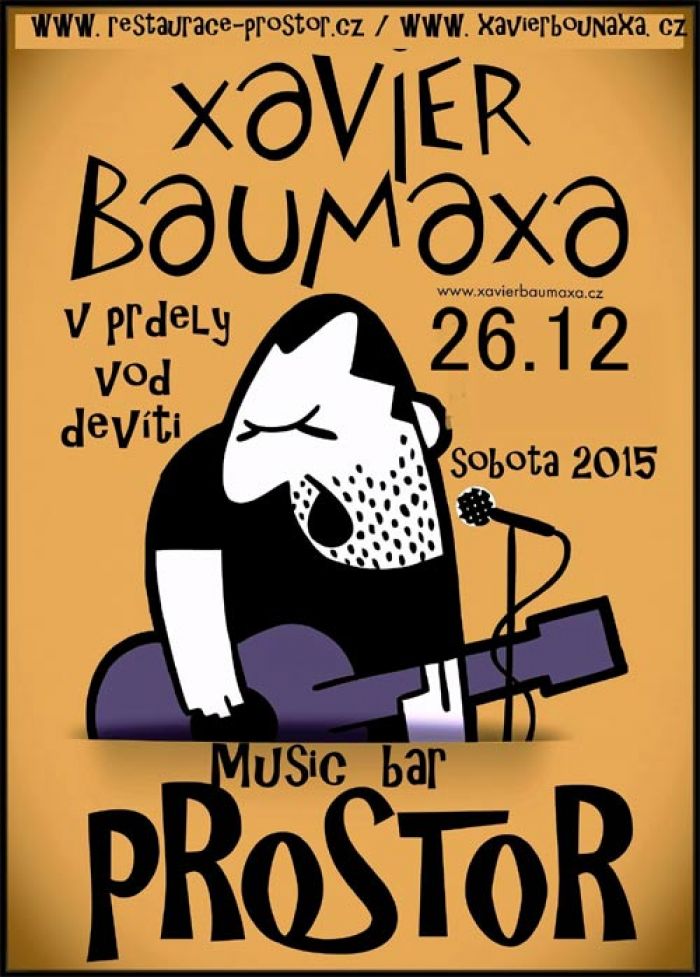 26.12.2015 - Xavier Baumaxa - Koncert  / Blatná