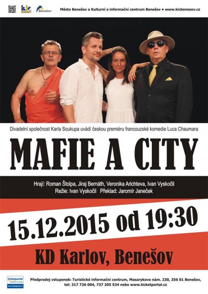 15.12.2015 - Mafie a city - Divadlo / Benešov