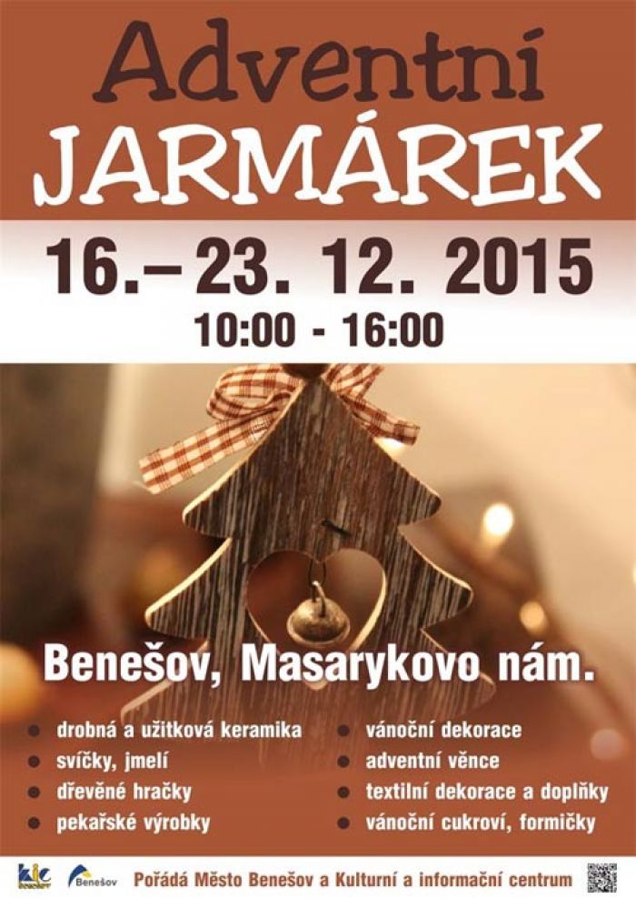 16.12.2015 - Adventní jarmárek 2015 - Benešov