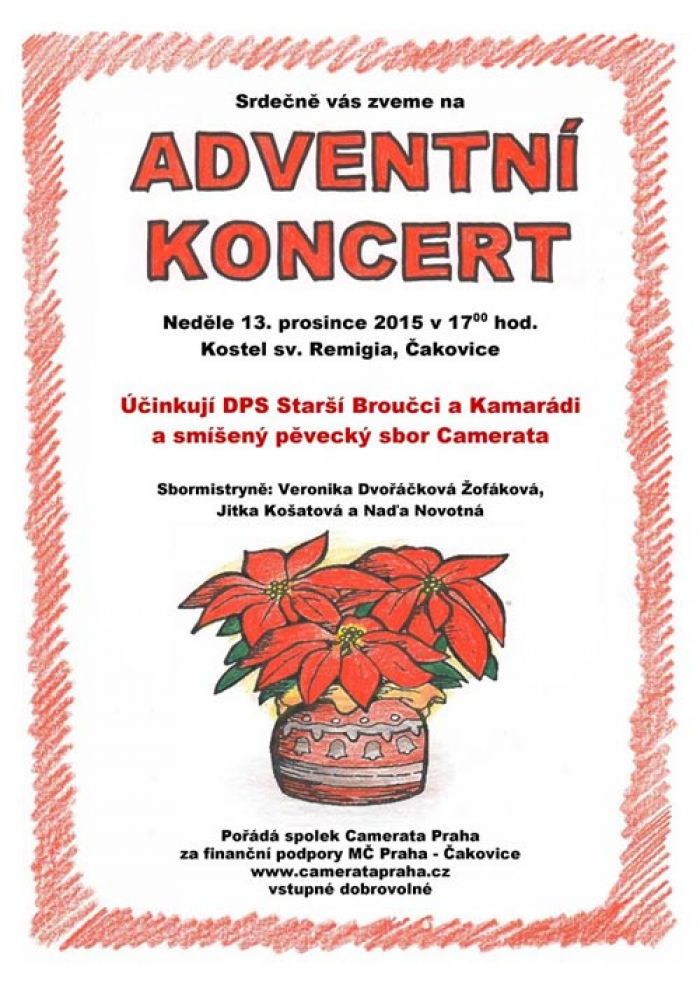 13.12.2015 - Adventní koncert /  Čakovice