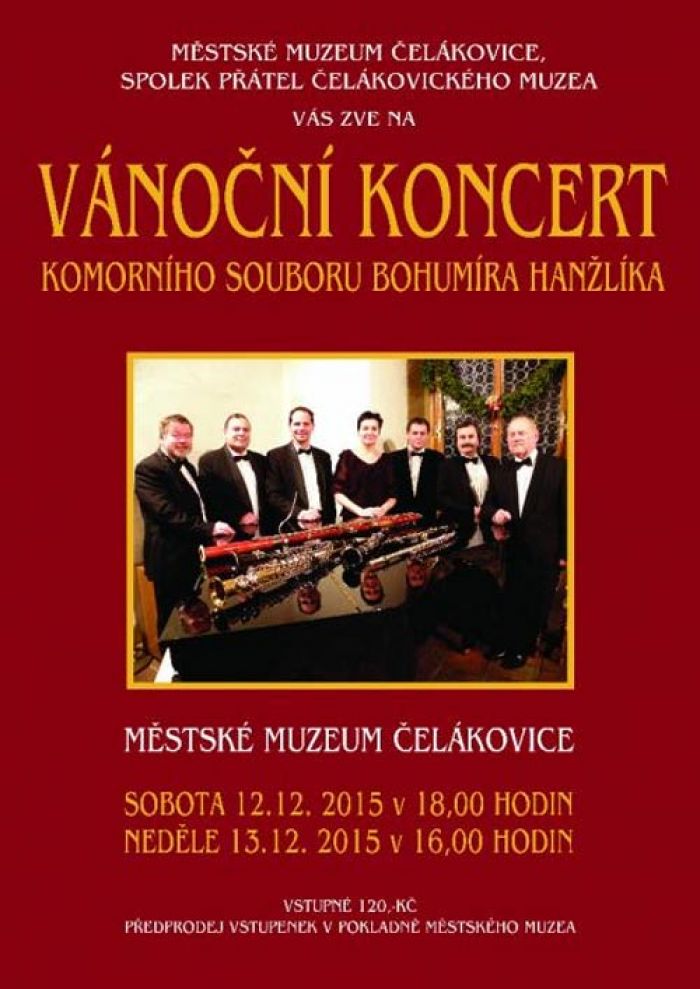 12.12.2015 - Vánoční koncert Komorního souboru Bohumíra Hanžlíka
