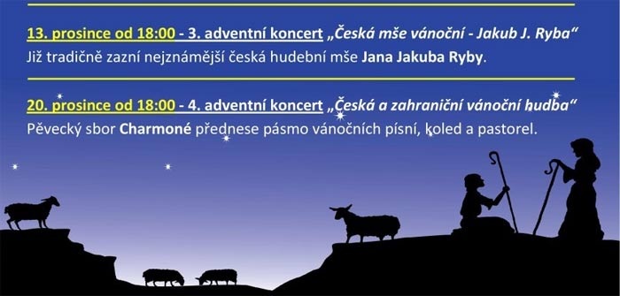 13.12.2015 - 3. adventní koncert - Mnichovo Hradiště