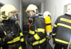 Kolínští hasiči cvičili na letecké základně „Zvolenská“